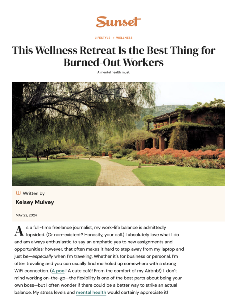 Sunset Magazine 2024